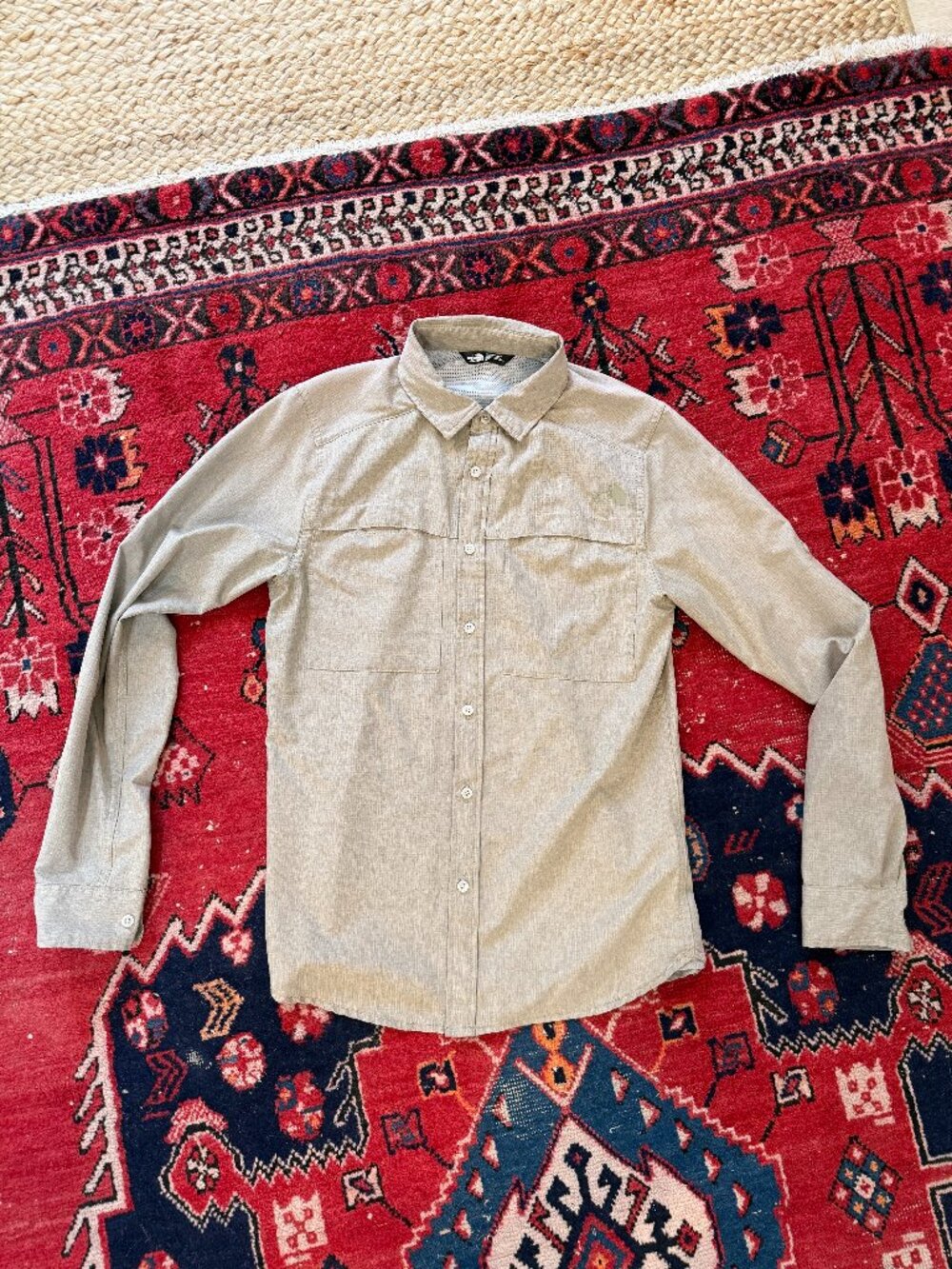 The North Face LS Traverse Outdoor Hiking Fishing Shirt